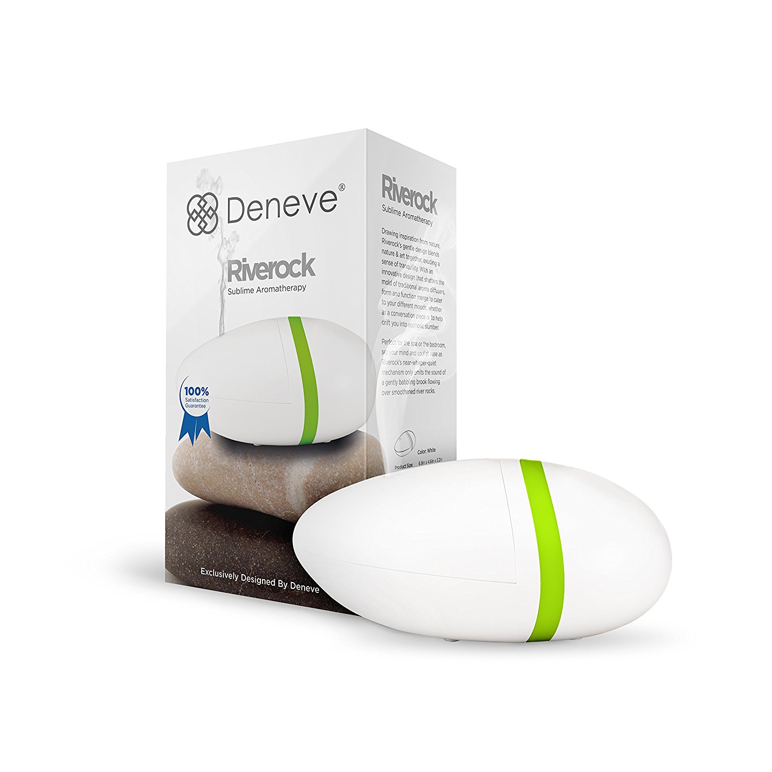 Deneve Riverock Ultrasonic Essential Oil Diffuser