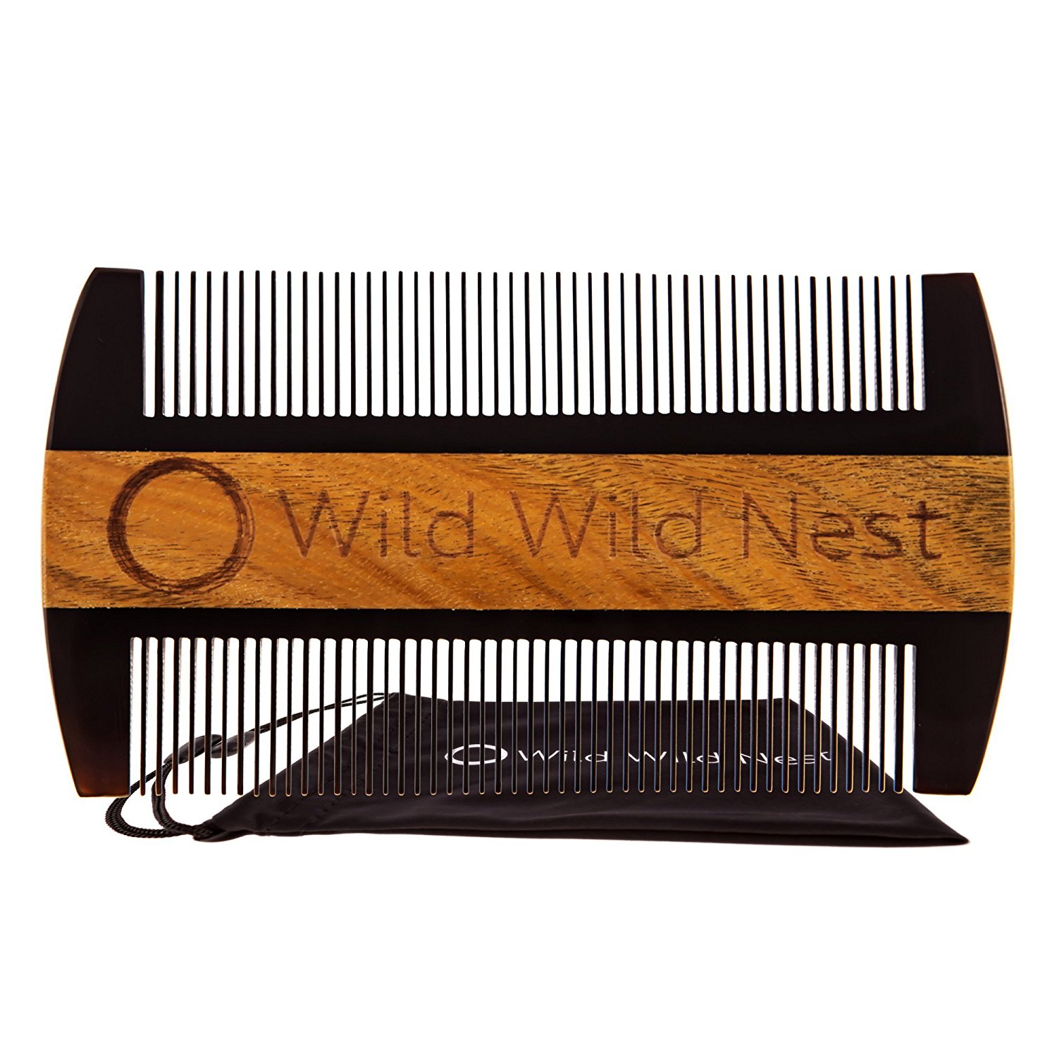 Wild Wild Nest Beard Comb, Pocket Size