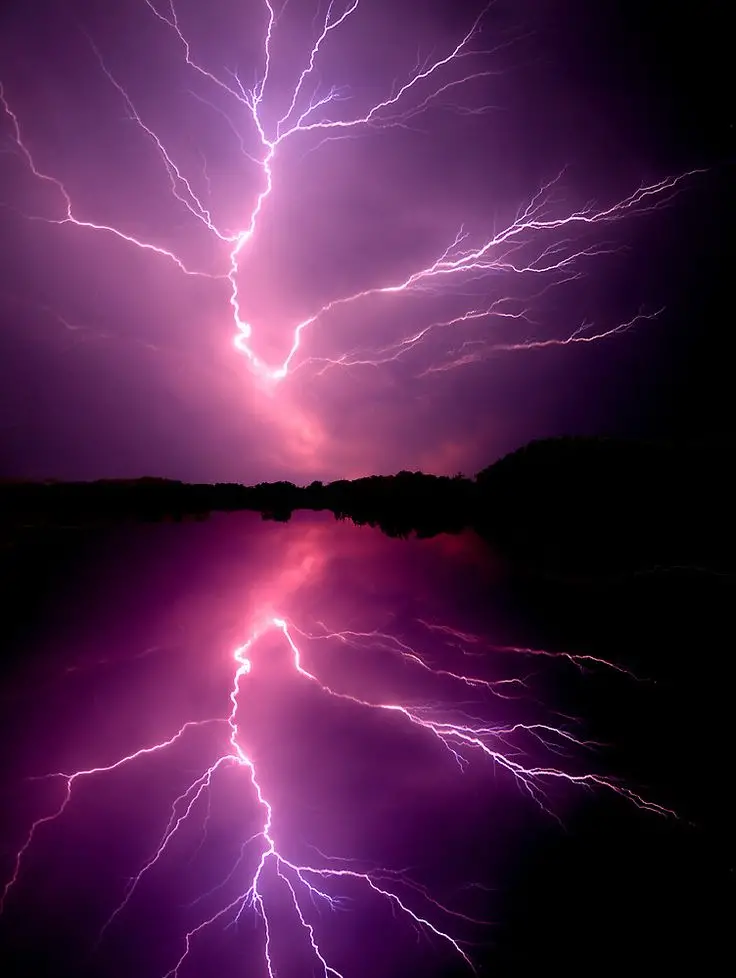What happens to the body as a result of a lightning strike? 