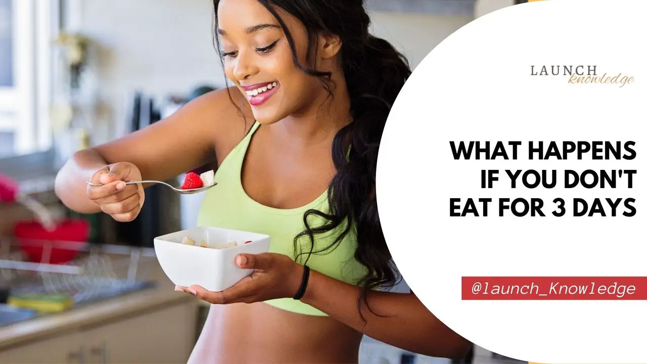 What happens if you don't eat for 3 days