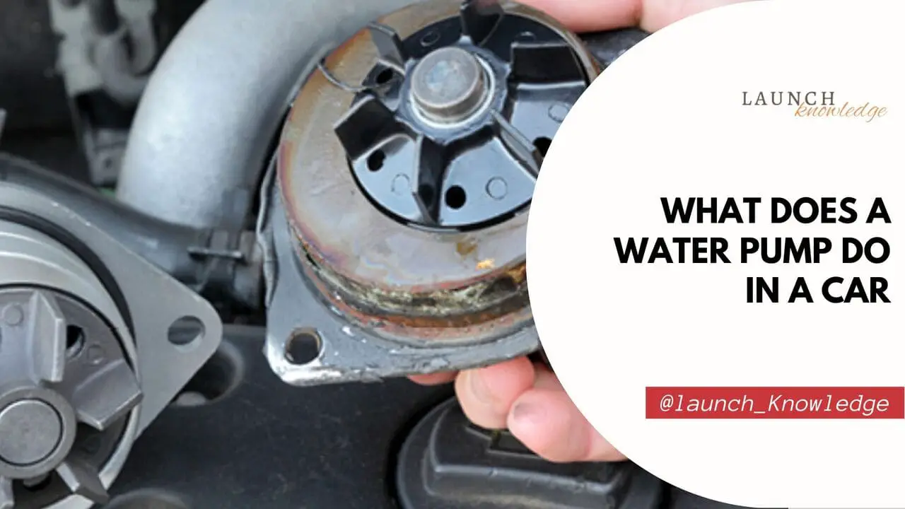 What Does A Water Pump Do In A Car