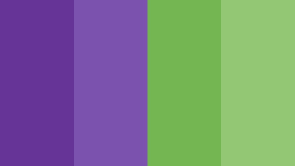 What Does Green and Purple Make
