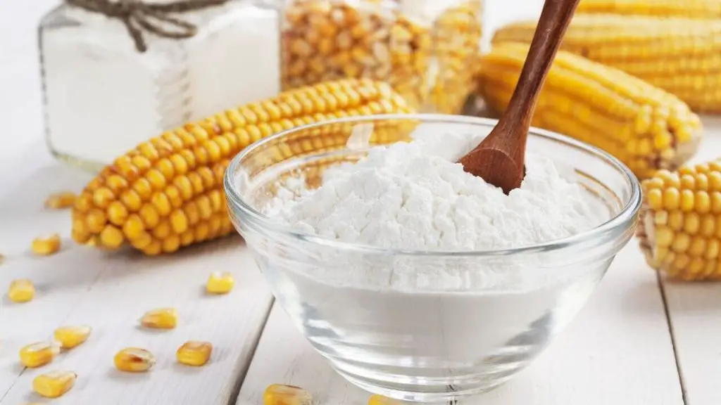 cornstarch in bowl