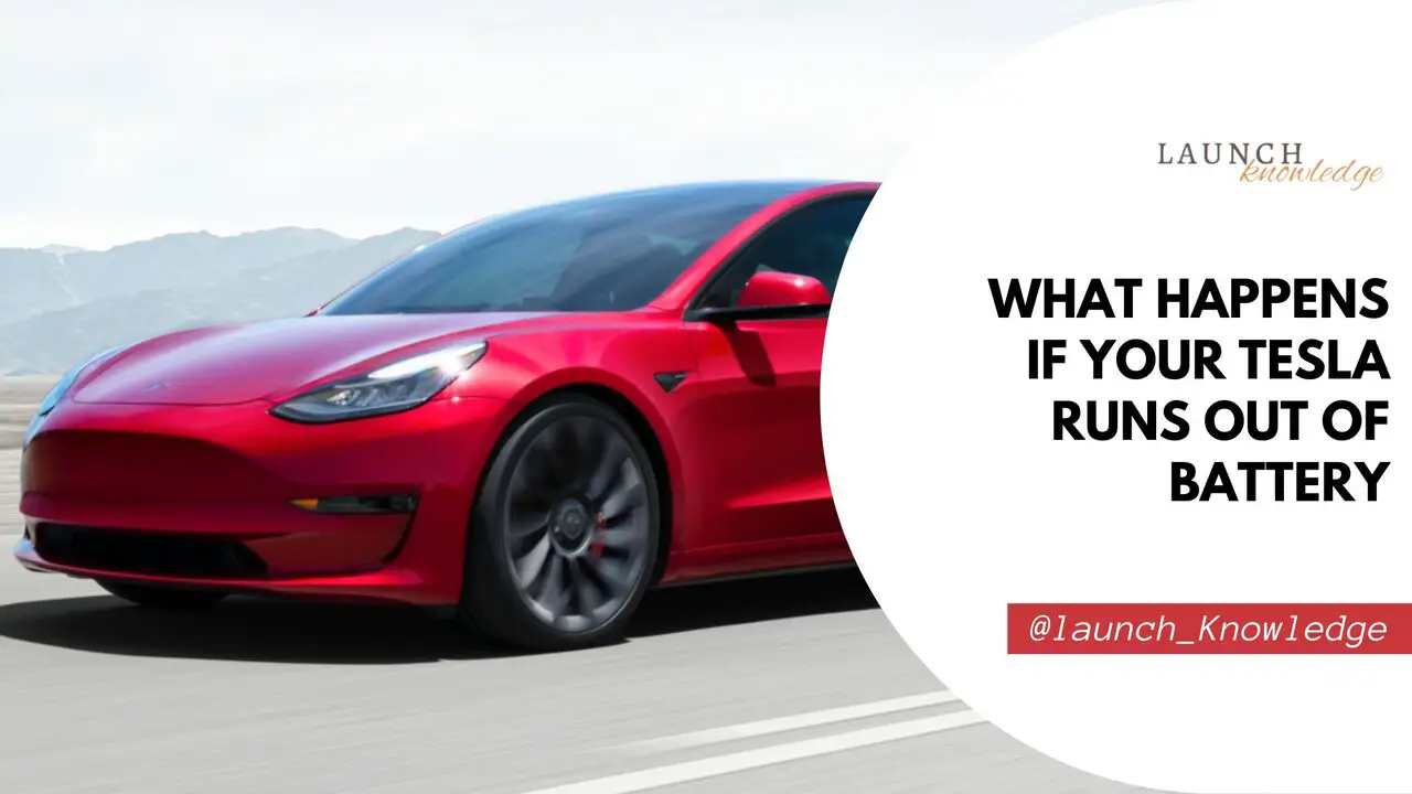 What Happens If Your Tesla Runs Out Of Battery